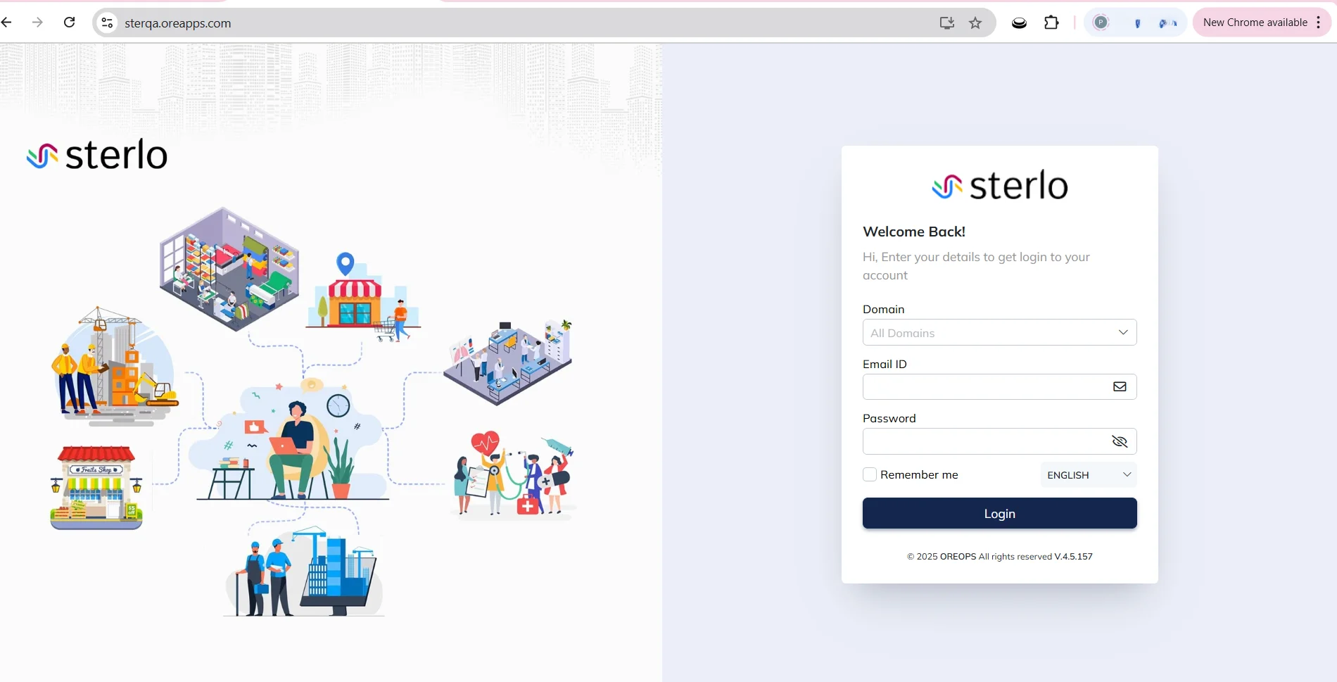Developer Login